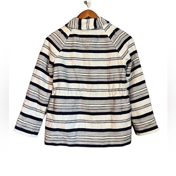 NWT! Loft navy & offwhite coat - Picture 12 of 16